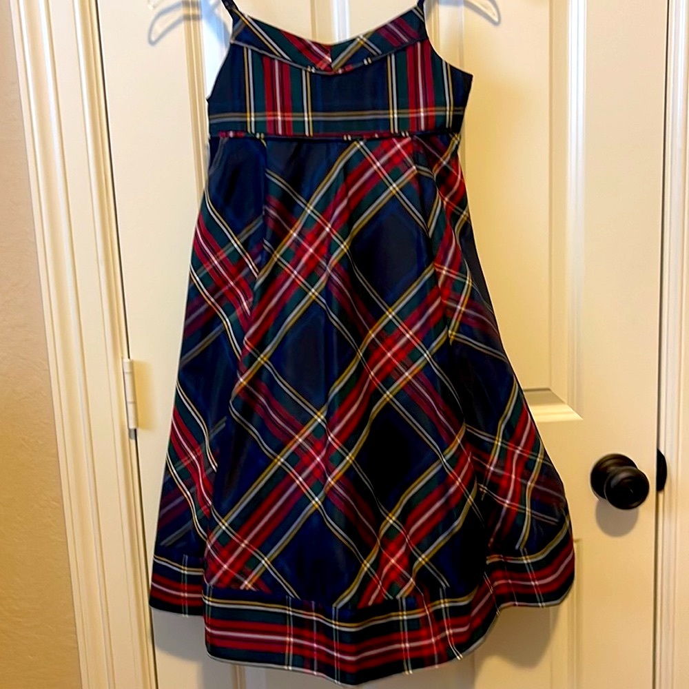 Gap Kids Empress waist a-line Tartan dress